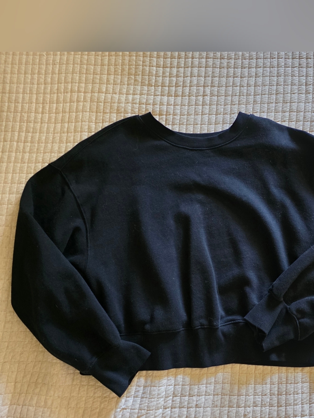 SoComfy Drop-Shoulder Crew Neck Sweatshirt